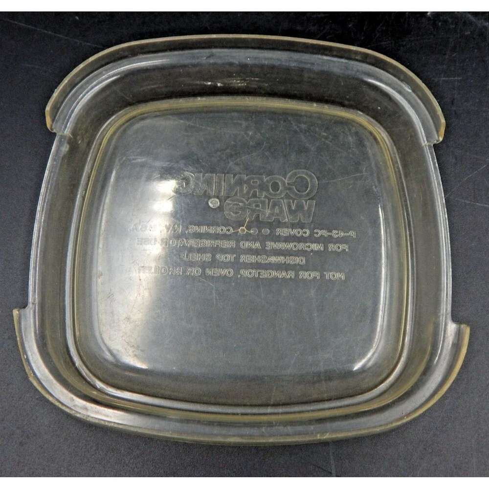 Corning Ware P-43-B Casserole Dish Spice Of Life Plastic Lid 700 ML Le Persil D